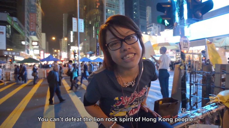 кадр из фильма 傘 步