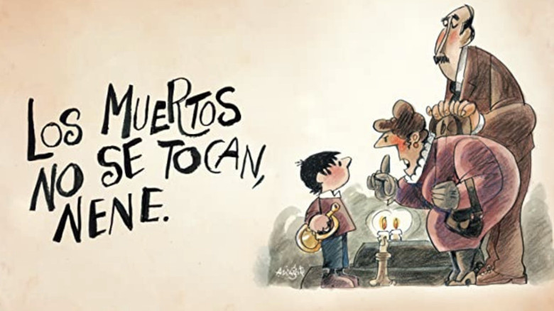 кадр из фильма Los muertos no se tocan, nene
