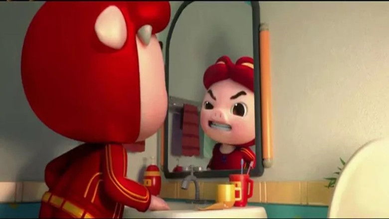 кадр из фильма 猪猪侠之英雄猪少年