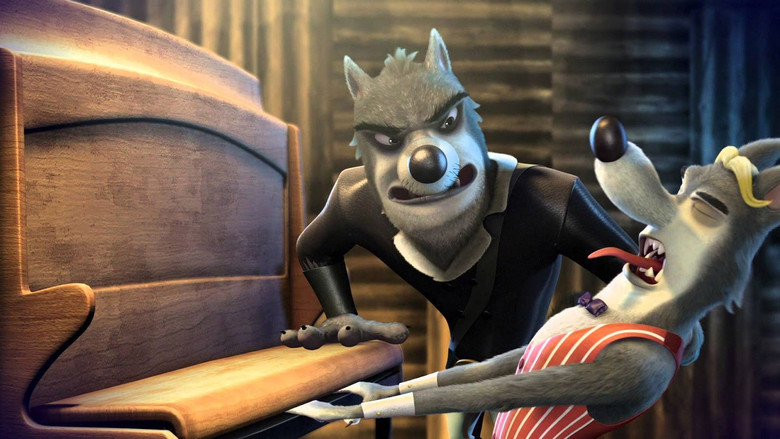 кадр из фильма Изменчивые басни: 3 поросенка и ребенок