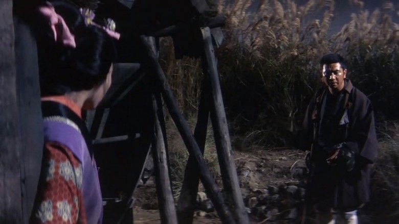 кадр из фильма Затоичи в пути