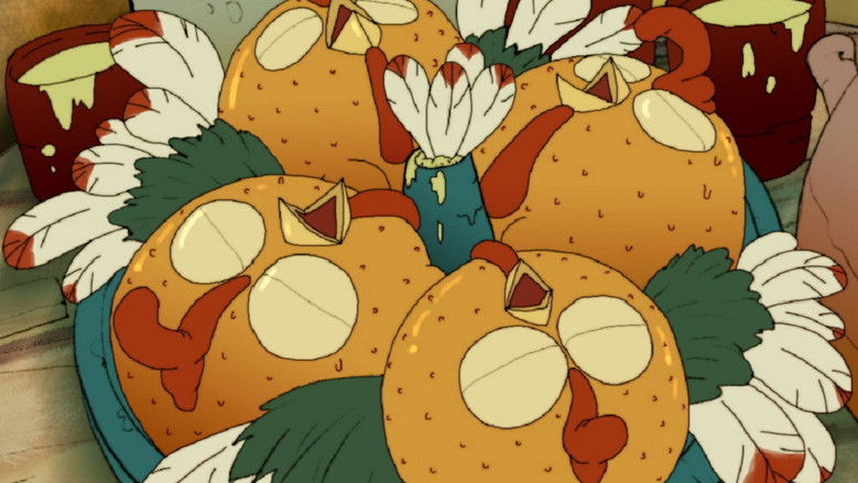 кадр из фильма 亡命鸡礼花