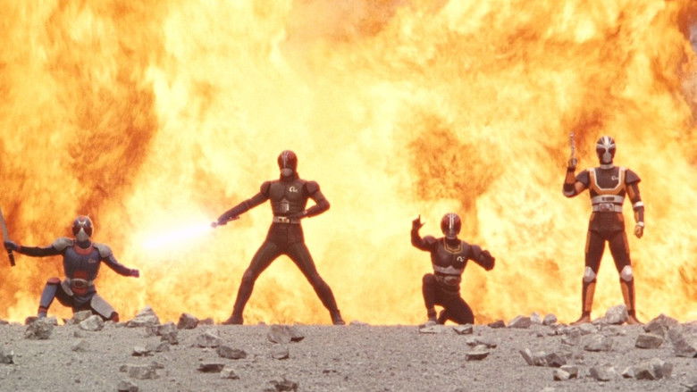 кадр из фильма 仮面ライダー 世界に駆ける