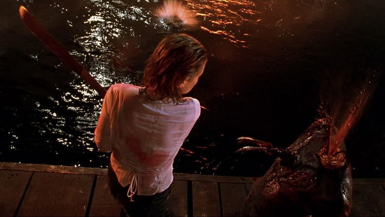 кадр из фильма Фредди против Джейсона