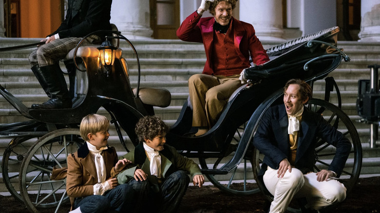 кадр из фильма Новейшие приключения Петрова и Васечкина в горах Кавказа