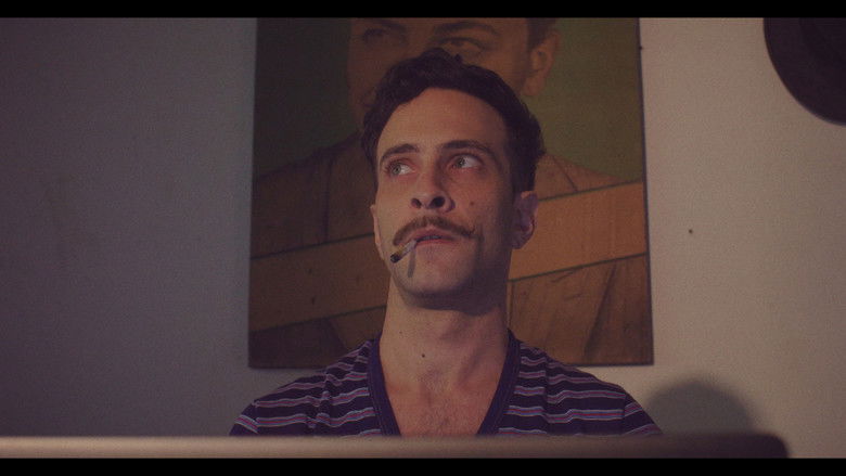 кадр из фильма La máquina, el delfín y un enano de jardín