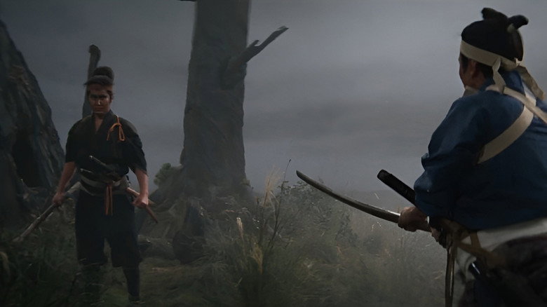 кадр из фильма Миямото Мусаси — 3: Овладение техникой двух мечей