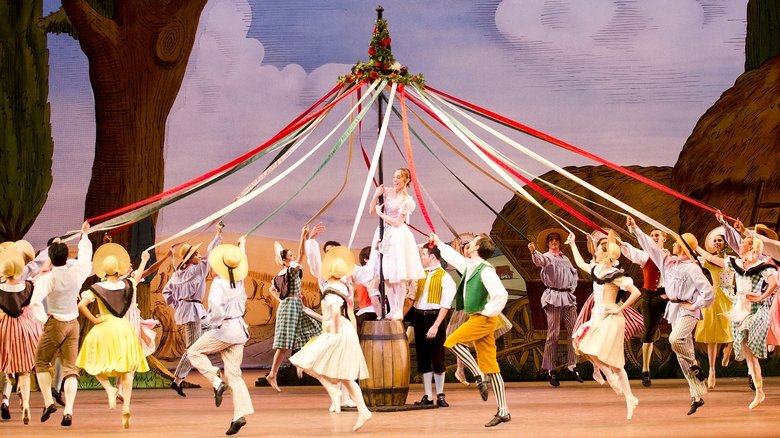 кадр из фильма La Fille mal gardée