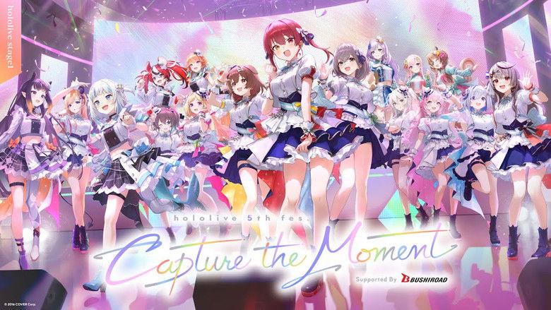 кадр из фильма hololive 5th fes. Capture the Moment Day 1 Stage 1