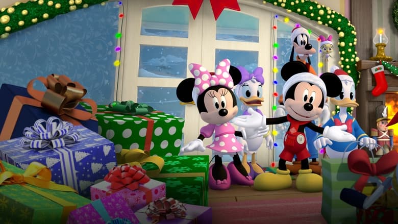 кадр из фильма Микки и Минни пожелания на Рождество