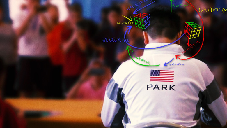 кадр из фильма Рекордсмены по сборке кубика Рубика