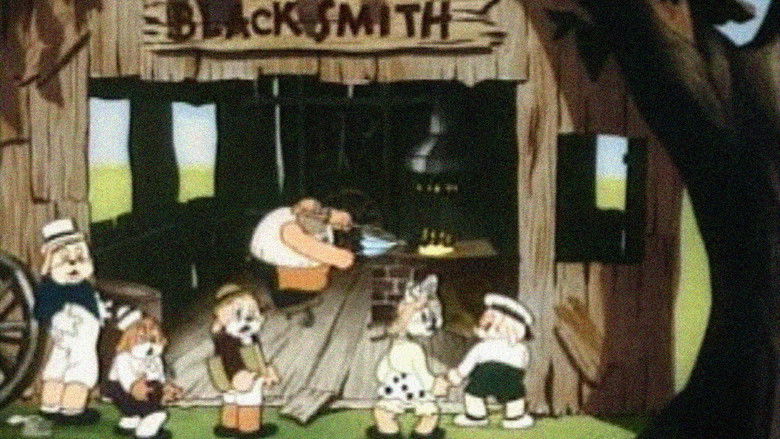 кадр из фильма The Village Smithy