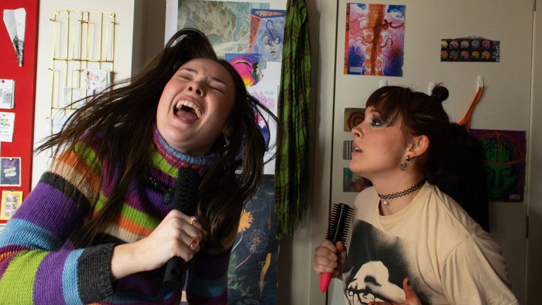 кадр из фильма Tall Sad Girl and Short Punk Girl Are Friends