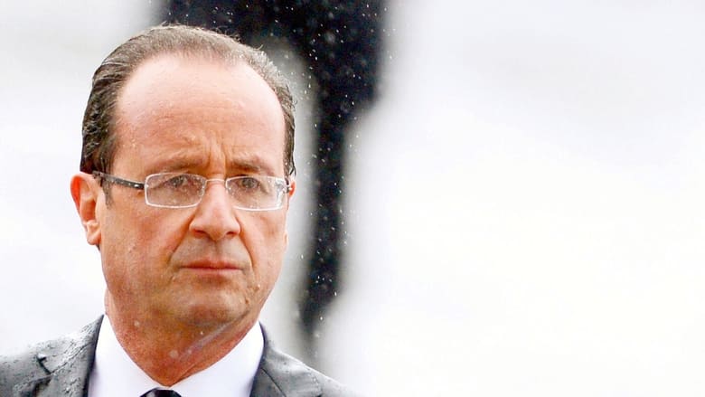 кадр из фильма François Hollande, le mal-aimé