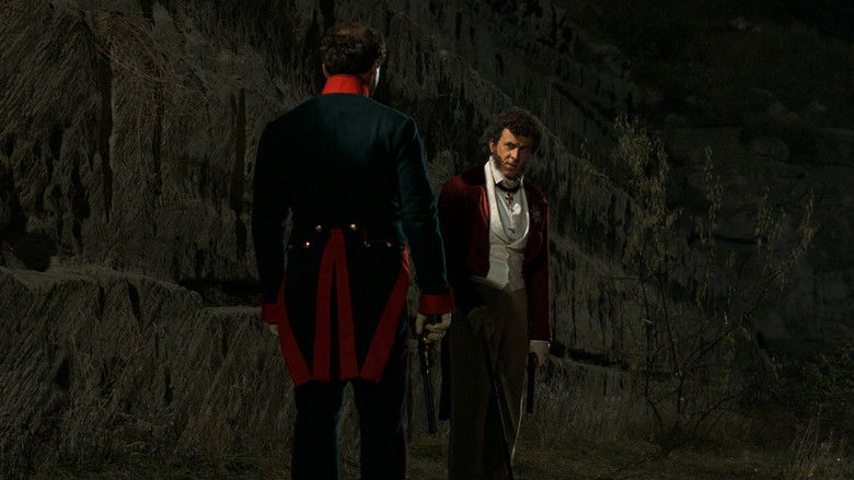 кадр из фильма Дуэль. Пушкинъ – Лермонтовъ