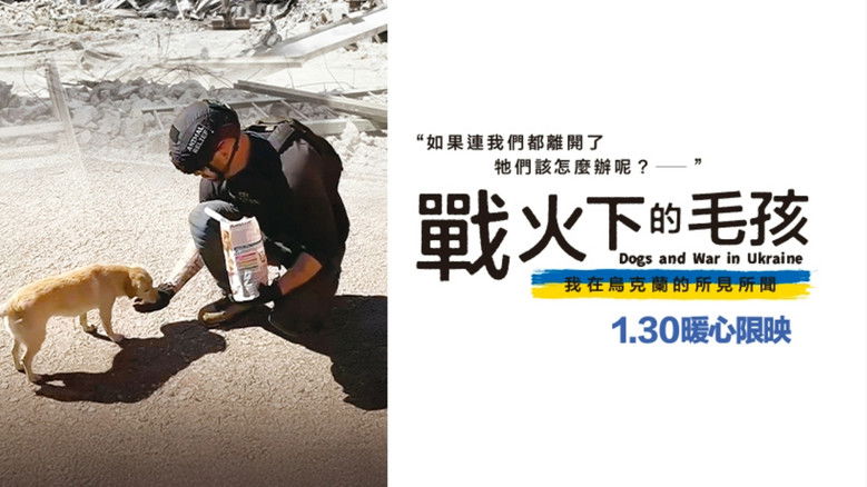 кадр из фильма 犬と戦争: ウクライナで私が見たこと