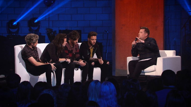 кадр из фильма One Direction the London Session