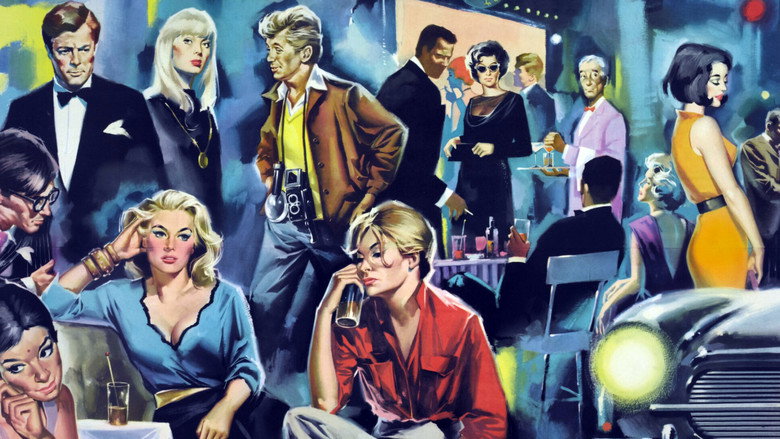 кадр из фильма Сладкая жизнь