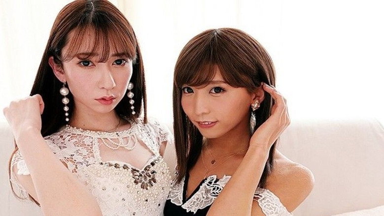 кадр из фильма DASD-872 W専属大型共演 可愛すぎる男の娘と綺麗すぎるニューハーフの超ハーレム逆3P 愛沢さら 七瀬るい