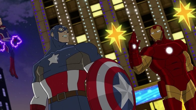 кадр из фильма Приключения Супергероев: Морозный Бой