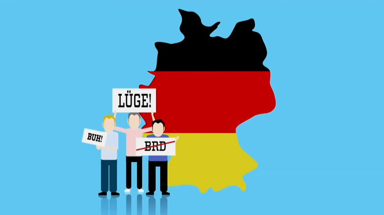 кадр из фильма Verschwörungstheorien - Leben im Wahn