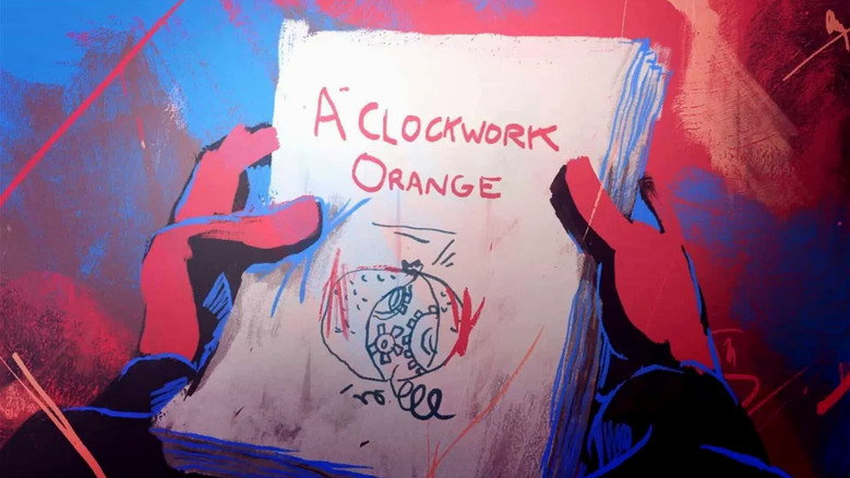 кадр из фильма « Orange mécanique », les rouages de la violence