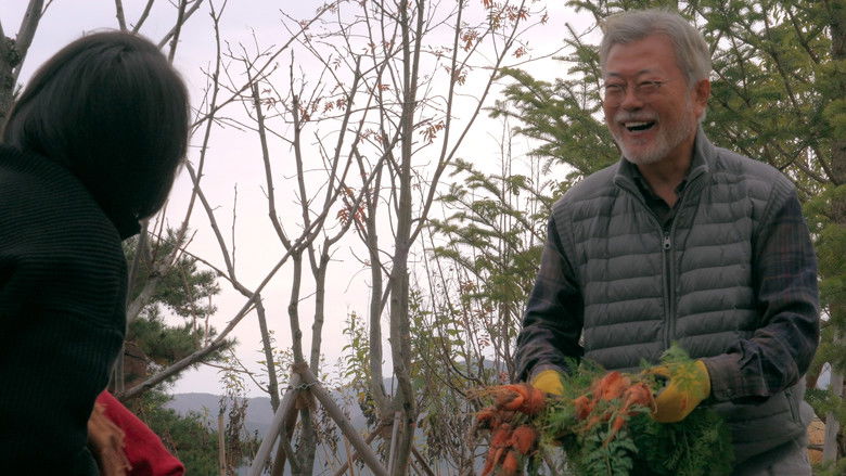 кадр из фильма 문재인입니다