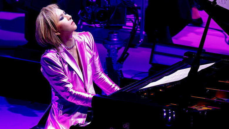 кадр из фильма YOSHIKI CLASSICAL 2026 in LOS ANGELES at WALT DISNEY CONCERT HALL “VIOLET NIGHT”