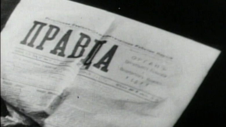 кадр из фильма Октябрь