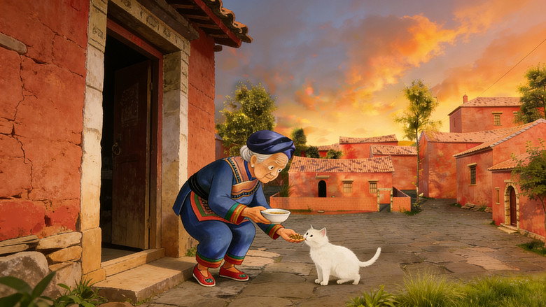 кадр из фильма 老猫山天湖