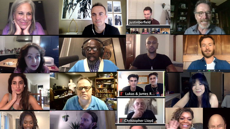 кадр из фильма Malcolm in the Middle 2020 Zoom Reunion