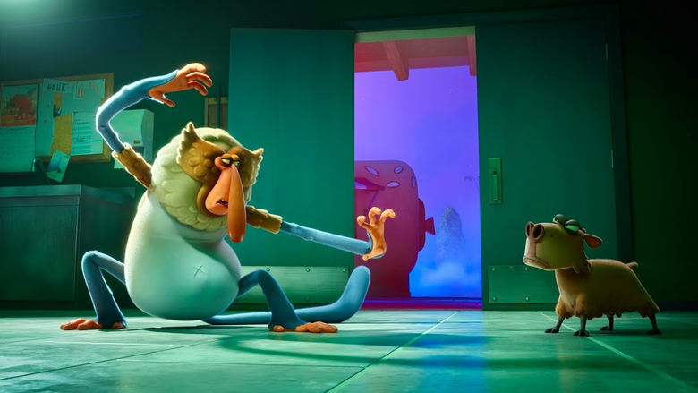 кадр из фильма Ночь в зоопарке