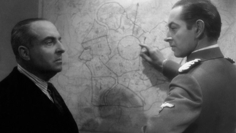 кадр из фильма Рим, открытый город