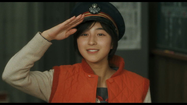 кадр из фильма 鉄道員