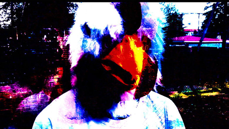 кадр из фильма Why he got a chicken on his head?