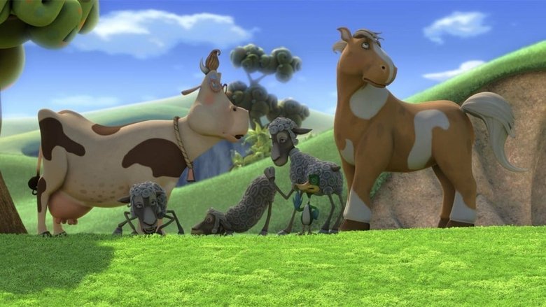 кадр из фильма Блэки летит на Луну