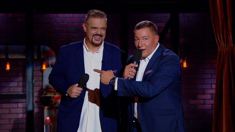 кадр из фильма Rosszfiúk 2. - Orosz György, Németh Kristóf közös stand up comedy műsora