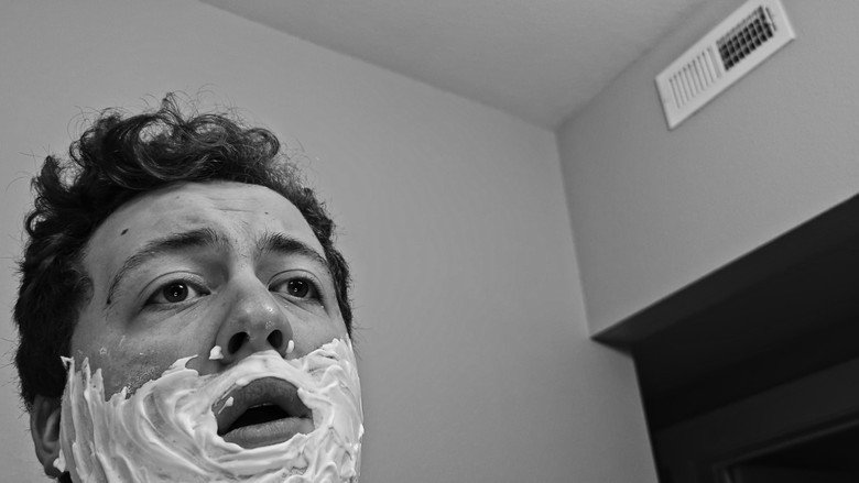 кадр из фильма A Bad (Facial) Hair Day