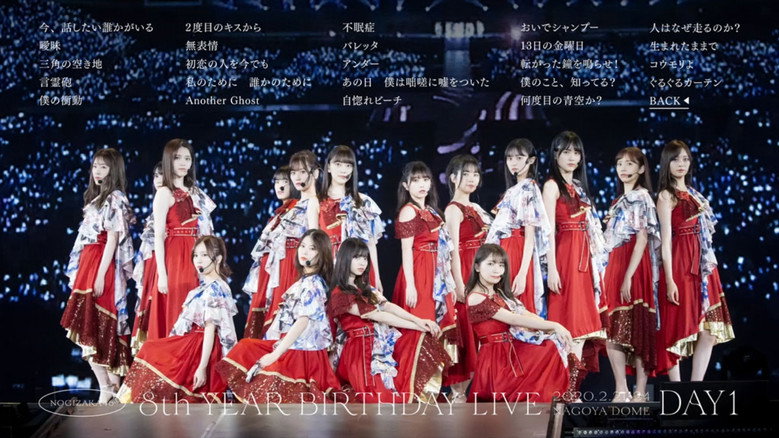 кадр из фильма 乃木坂46 8th YEAR BIRTHDAY LIVE 2020.2.21～2.24 NAGOYA DOME