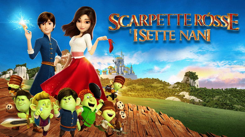 кадр из фильма Красные туфельки и семь гномов