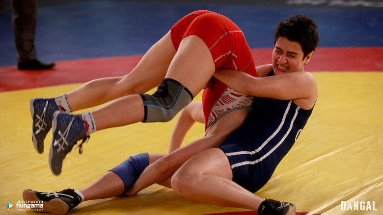 кадр из фильма Дангал