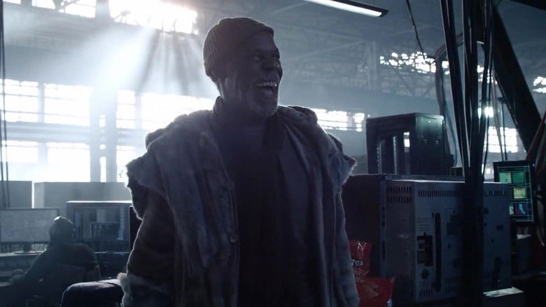 кадр из фильма Смертельная гонка 4: Вне анархии