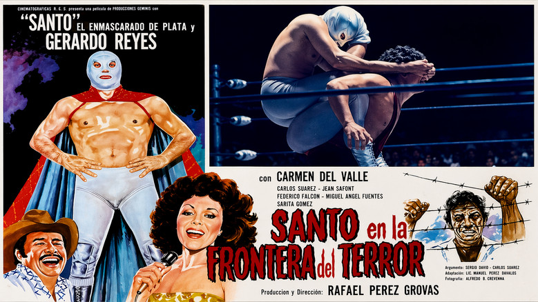 кадр из фильма Santo en la frontera del terror