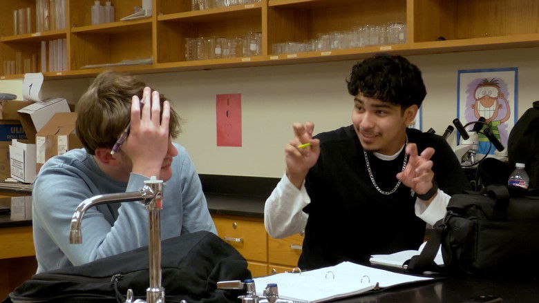 кадр из фильма The End of The Punchline