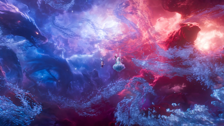 кадр из фильма Нэчжа побеждает Царя драконов