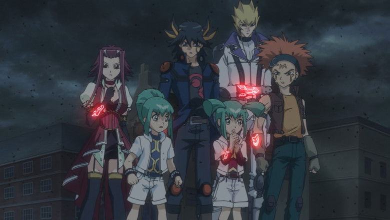 кадр из фильма 劇場版 遊☆戯☆王 ～超融合！時空を越えた絆～