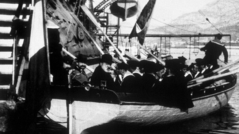 Départ du canot major