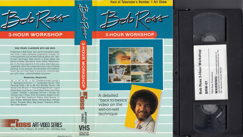 кадр из фильма The Joy of Painting with Bob Ross Instructional