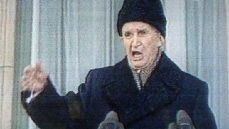 кадр из фильма Le Procès des Ceausescu : une révolution volée
