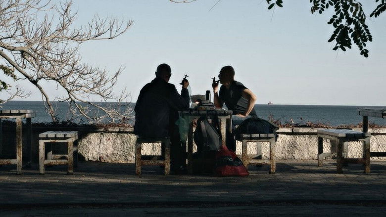 кадр из фильма Коли над морем спалахує блискавка